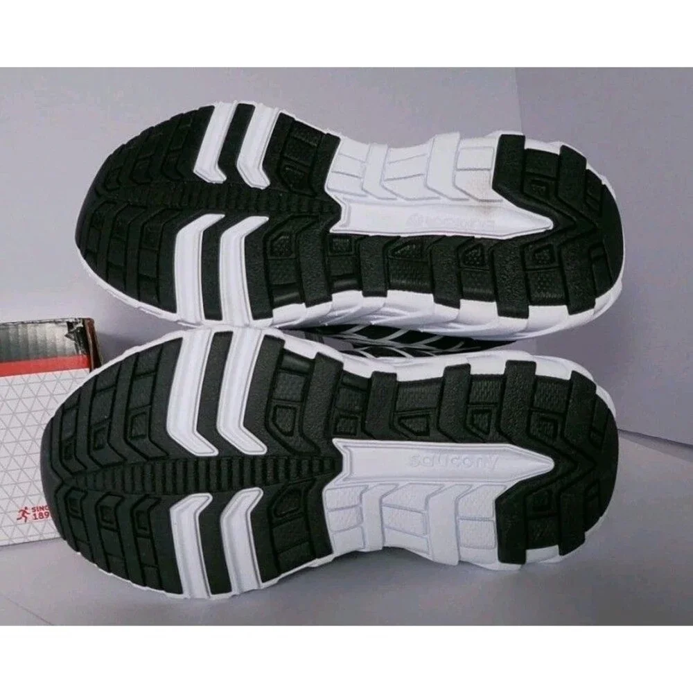 Saucony Big Kid Wind  Running Shoes, Black Size 11m NEW In Box